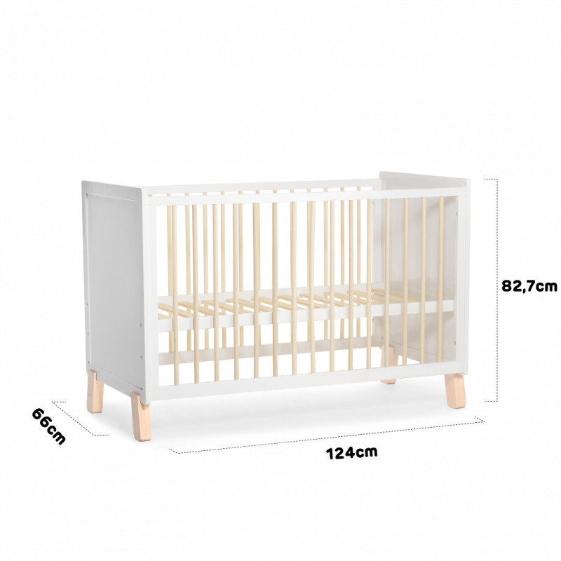 Дитяча кроватка Kinderkraft Nico White KKHNICOWHT000N