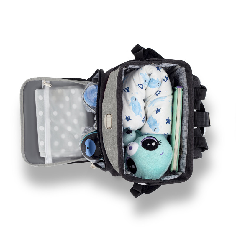 Рюкзак для мами Kinderkraft Molly Black KKAMOLLBLK0000