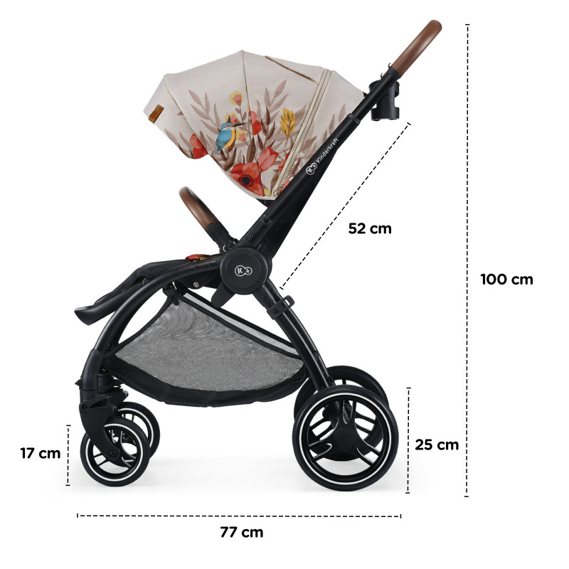 Універсальна коляска 2 в 1 Kinderkraft Evolution Cocoon Bird KKWEVCOBIR2000