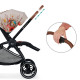 Універсальна коляска 2 в 1 Kinderkraft Evolution Cocoon Bird KKWEVCOBIR2000
