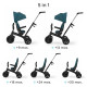 Триколісний велосипед Kinderkraft Twipper Green KRTWIP00GRE0000