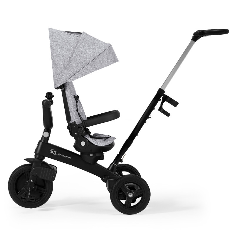 Триколісний велосипед Kinderkraft Twipper Grey KRTWIP00GRY0000