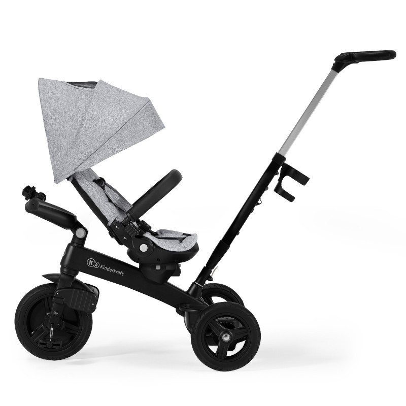 Триколісний велосипед Kinderkraft Twipper Grey KRTWIP00GRY0000