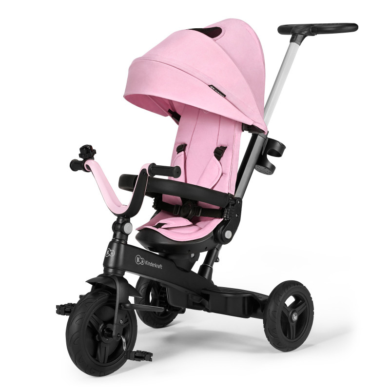 Триколісний велосипед Kinderkraft Twipper Pink KRTWIP00PNK0000