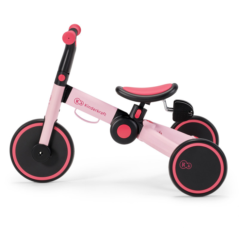 Триколісний велосипед 3 в 1 Kinderkraft 4TRIKE Candy Pink KR4TRI00PNK0000