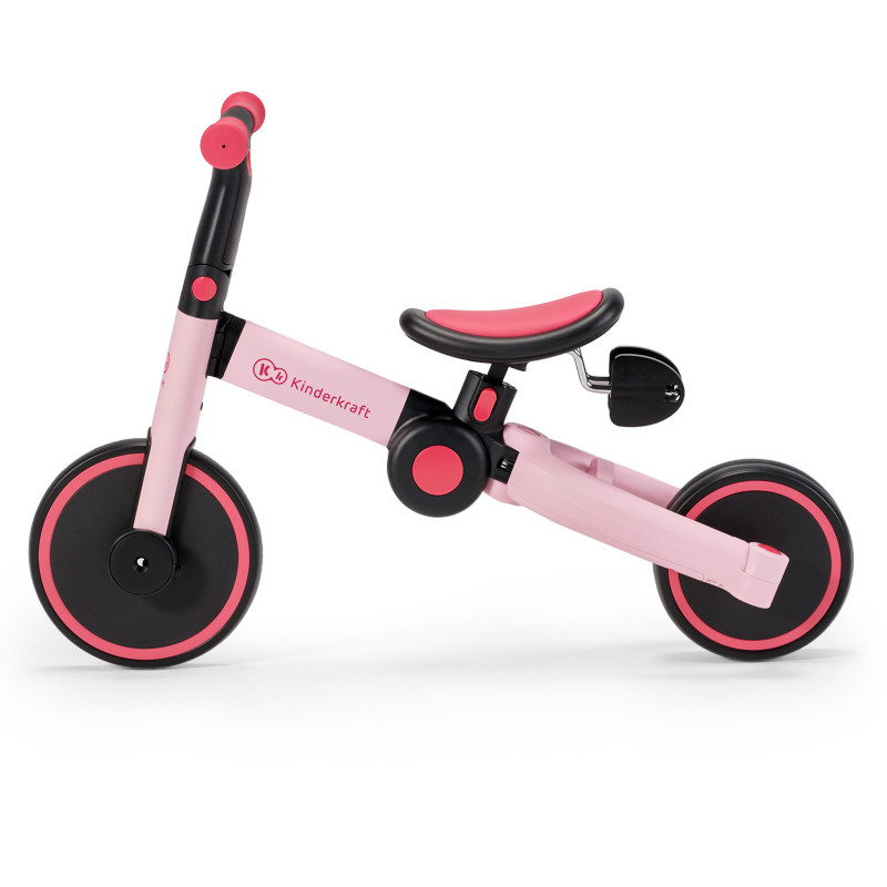 Триколісний велосипед 3 в 1 Kinderkraft 4TRIKE Candy Pink KR4TRI00PNK0000