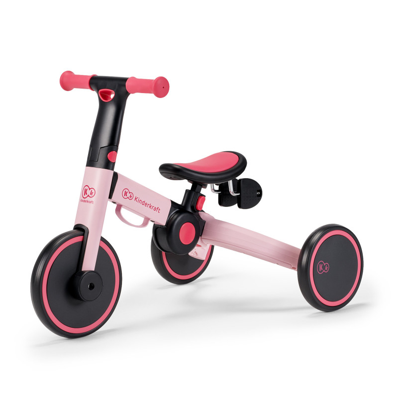 Триколісний велосипед 3 в 1 Kinderkraft 4TRIKE Candy Pink KR4TRI00PNK0000