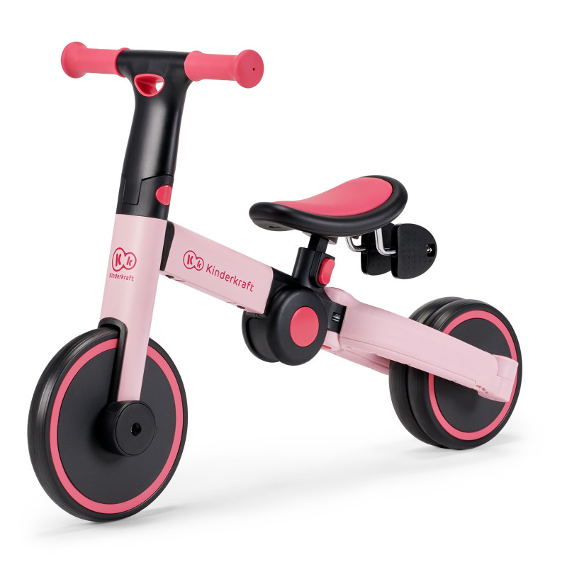Триколісний велосипед 3 в 1 Kinderkraft 4TRIKE Candy Pink KR4TRI00PNK0000