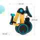 Триколісний велосипед 3 в 1 Kinderkraft 4TRIKE Primrose Yellow KR4TRI00YEL0000