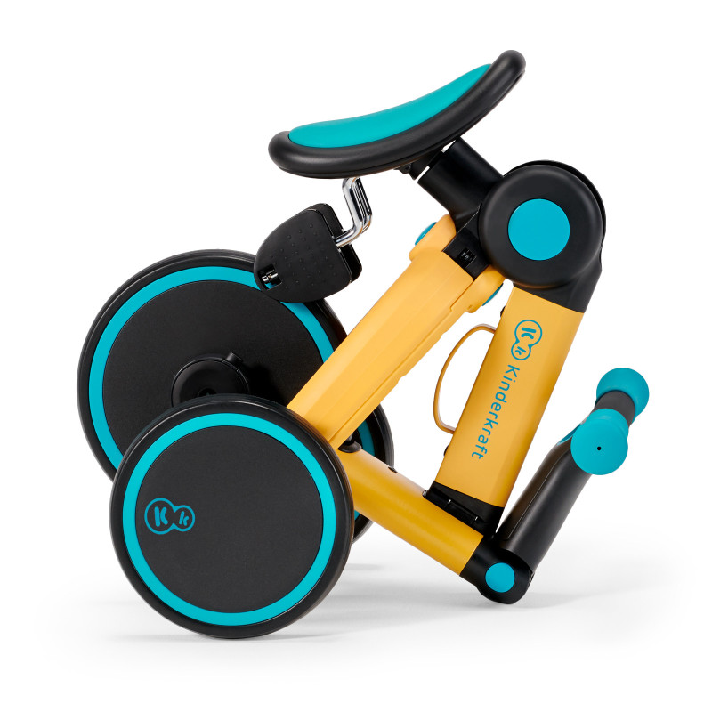 Триколісний велосипед 3 в 1 Kinderkraft 4TRIKE Primrose Yellow KR4TRI00YEL0000