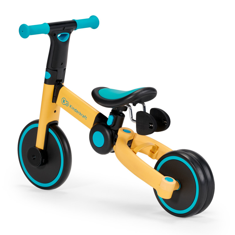 Триколісний велосипед 3 в 1 Kinderkraft 4TRIKE Primrose Yellow KR4TRI00YEL0000