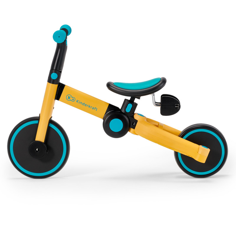 Триколісний велосипед 3 в 1 Kinderkraft 4TRIKE Primrose Yellow KR4TRI00YEL0000
