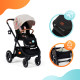Універсальна коляска 2 в 1 Kinderkraft Everyday Bird KSEVER00BIR2000