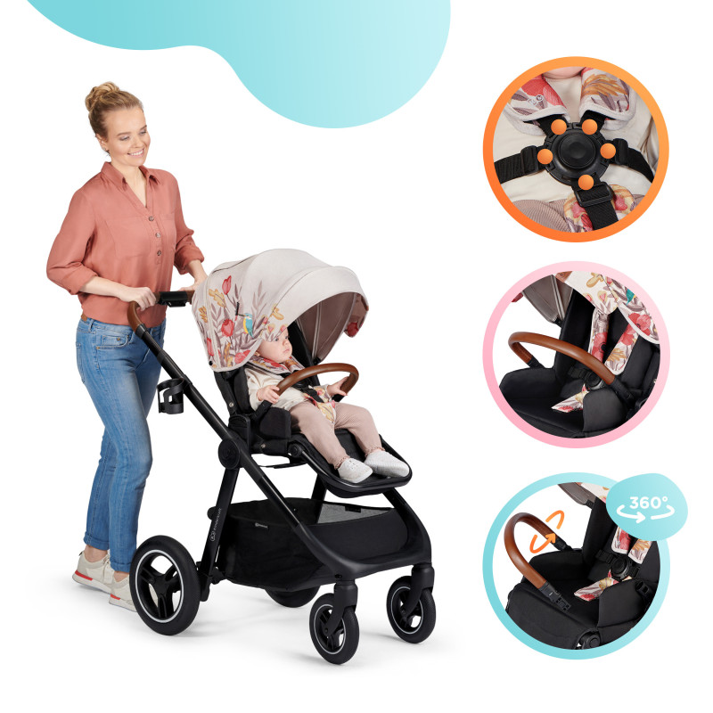 Універсальна коляска 2 в 1 Kinderkraft Everyday Bird KSEVER00BIR2000