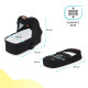 Універсальна коляска 2 в 1 Kinderkraft Everyday Black KSEVER00BLK2000