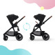 Універсальна коляска 2 в 1 Kinderkraft Everyday Black KSEVER00BLK2000