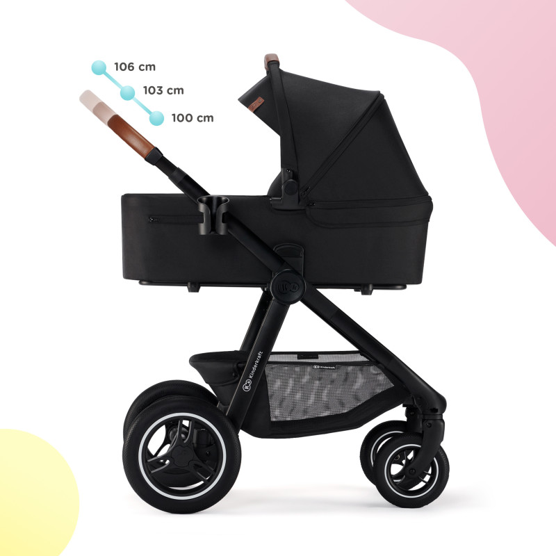 Універсальна коляска 2 в 1 Kinderkraft Everyday Black KSEVER00BLK2000