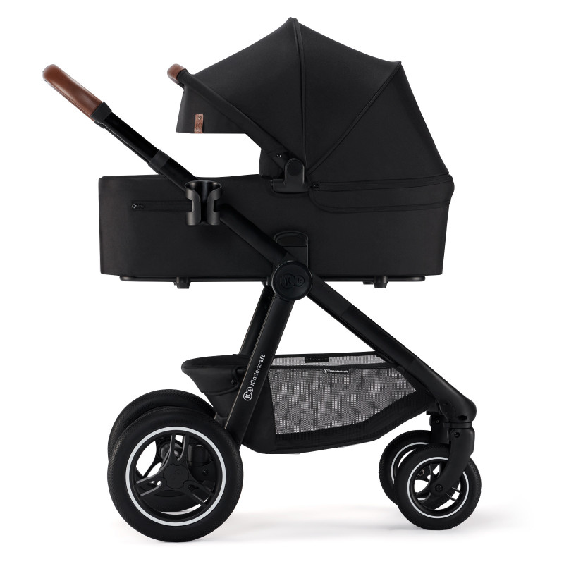 Універсальна коляска 2 в 1 Kinderkraft Everyday Black KSEVER00BLK2000