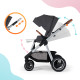 Універсальна коляска 2 в 1 Kinderkraft Everyday Dark Gray KSEVER00DGR2000