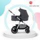 Універсальна коляска 2 в 1 Kinderkraft Everyday Dark Gray KSEVER00DGR2000