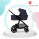 Універсальна коляска 2 в 1 Kinderkraft Everyday Denim KSEVER00DEN2000