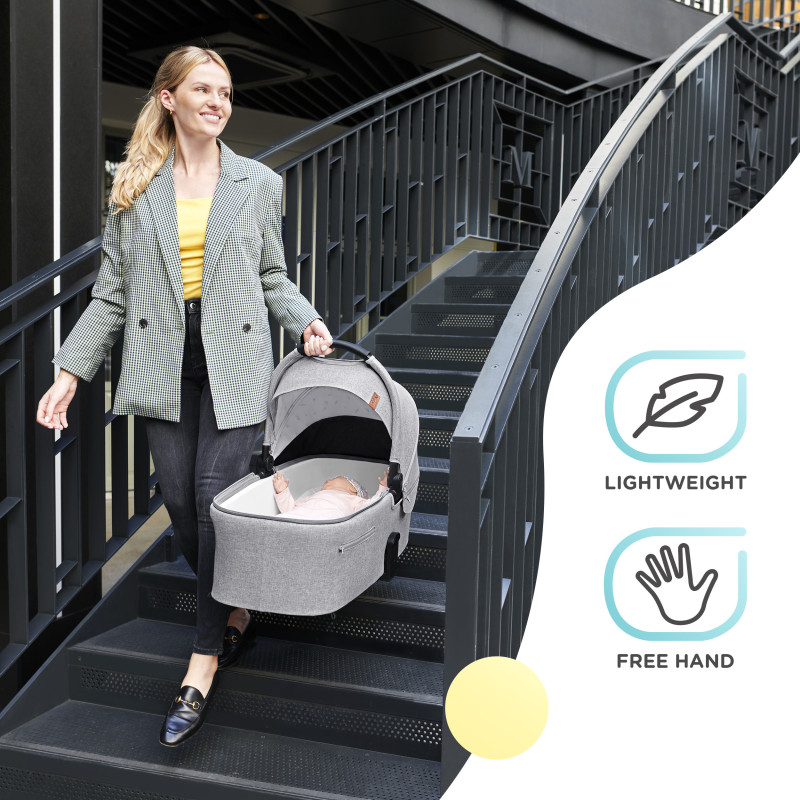Універсальна коляска 2 в 1 Kinderkraft Everyday Light Gray KSEVER00LGR2000