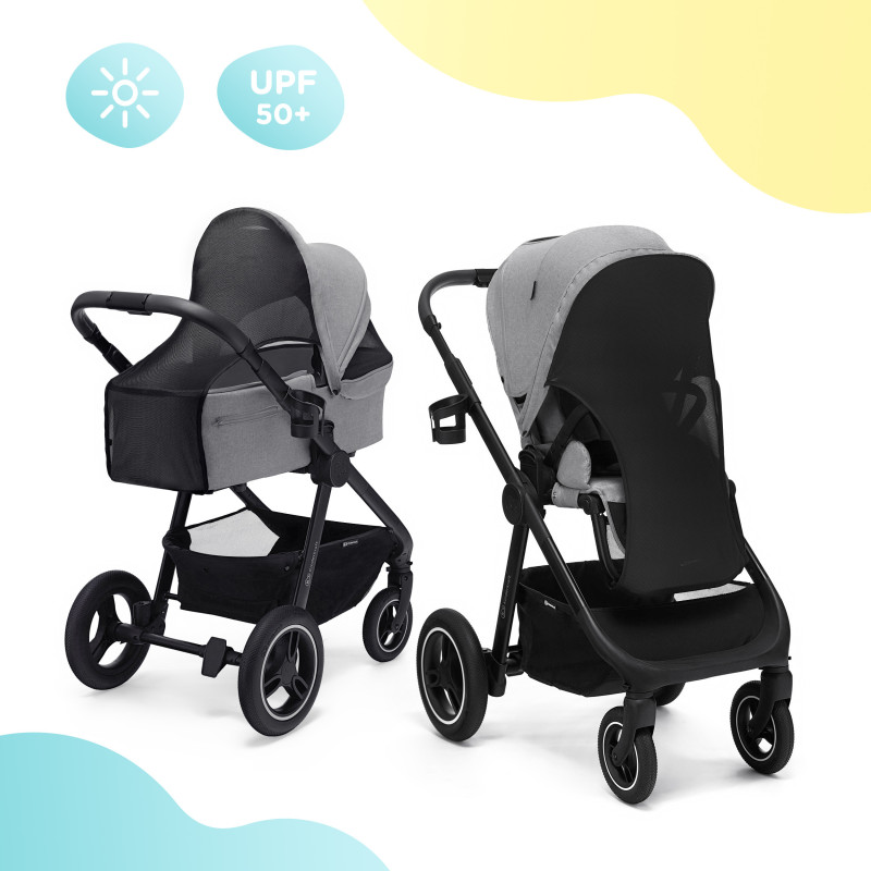 Універсальна коляска 2 в 1 Kinderkraft Everyday Light Gray KSEVER00LGR2000