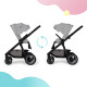 Універсальна коляска 2 в 1 Kinderkraft Everyday Light Gray KSEVER00LGR2000