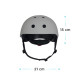 Дитячий захисний шолом Kinderkraft Safety Grey KASAFE00GRY0000