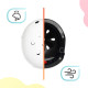 Дитячий захисний шолом Kinderkraft Safety White KASAFE00WHT0000