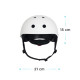Дитячий захисний шолом Kinderkraft Safety White KASAFE00WHT0000