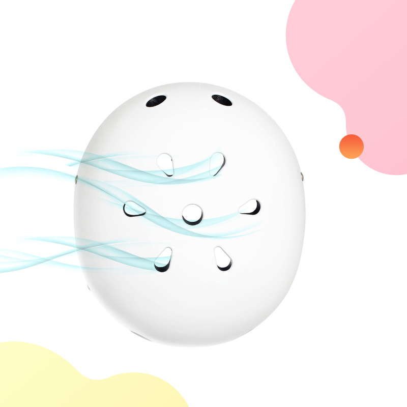 Дитячий захисний шолом Kinderkraft Safety White KASAFE00WHT0000