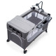 Ліжко-манеж з пеленатором Kinderkraft Leody Grey KCLEOD00GRY00AC