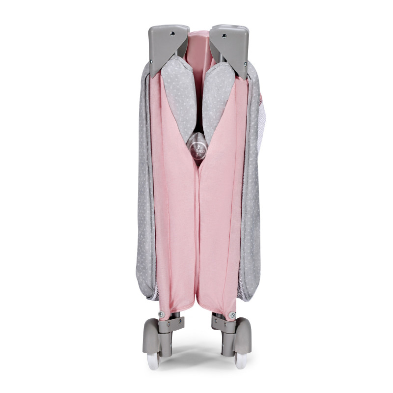 Ліжко-манеж Kinderkraft Leody Pink KCLEOD00PNK0000