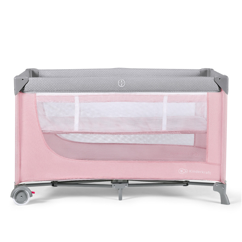 Ліжко-манеж Kinderkraft Leody Pink KCLEOD00PNK0000