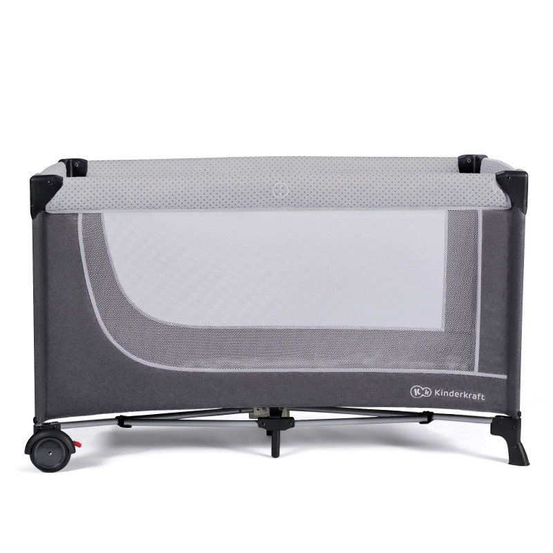 Ліжко-манеж Kinderkraft Leody Grey KCLEOD00GRY0000