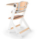 Стільчик для годування з подушкою Kinderkraft Enock White Wood KHENOC0PWHT0000