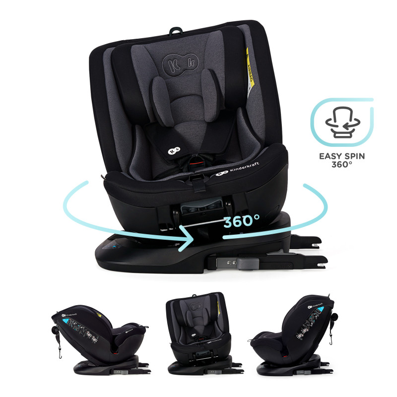 Автокрісло Kinderkraft Xpedition Black KCXPED00BLK0000