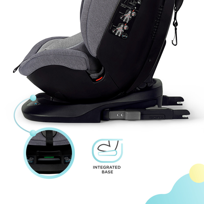 Автокрісло Kinderkraft Xpedition Grey KCXPED00GRY0000