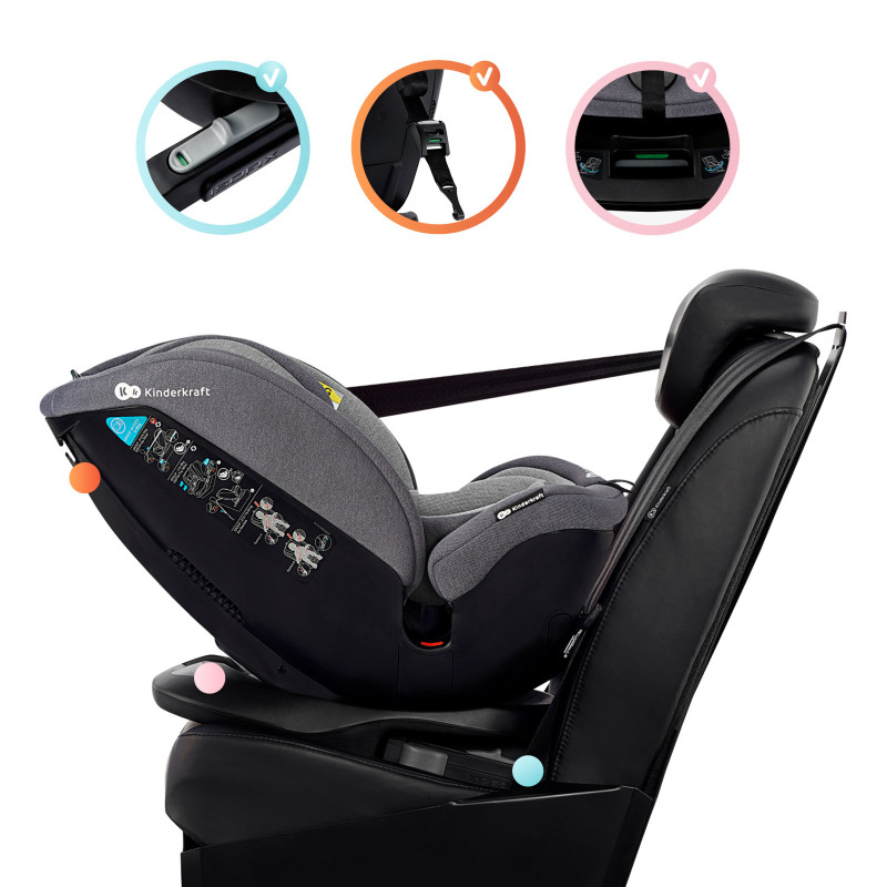 Автокрісло Kinderkraft Xpedition Grey KCXPED00GRY0000