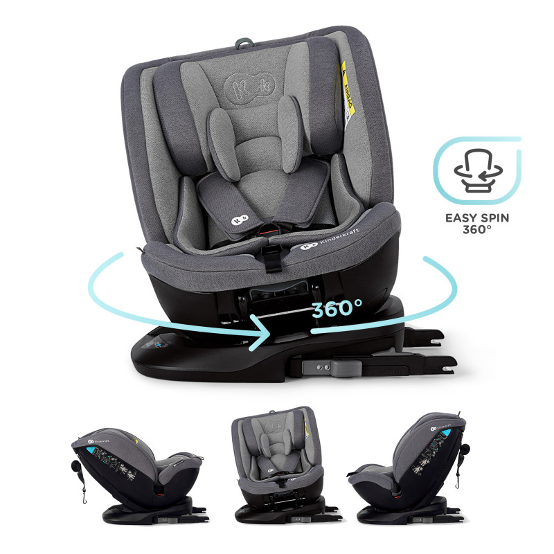 Автокрісло Kinderkraft Xpedition Grey KCXPED00GRY0000