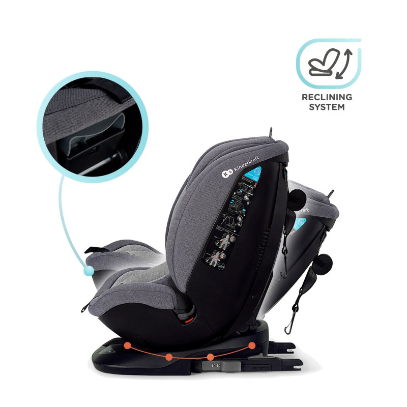 Автокрісло Kinderkraft Xpedition Grey KCXPED00GRY0000