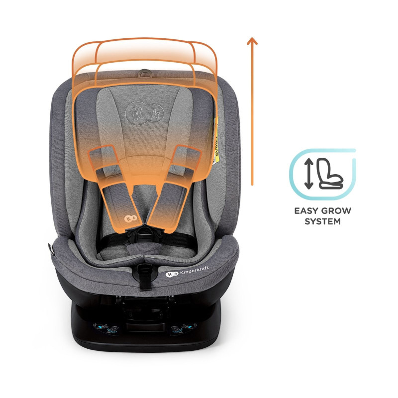 Автокрісло Kinderkraft Xpedition Grey KCXPED00GRY0000