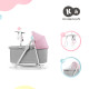 Шезлонг-гойдалка 5 в 1 Kinderkraft Nola Peony Rose KBNOLA00PNK0000