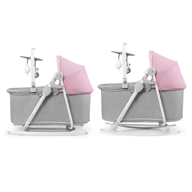 Шезлонг-гойдалка 5 в 1 Kinderkraft Nola Peony Rose KBNOLA00PNK0000
