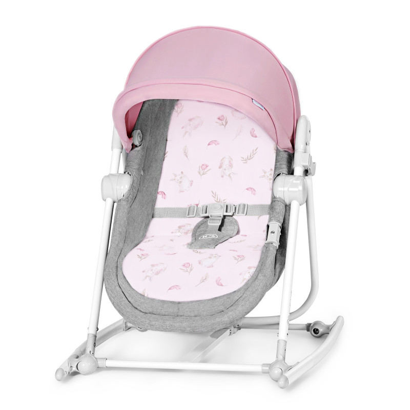 Шезлонг-гойдалка 5 в 1 Kinderkraft Nola Peony Rose KBNOLA00PNK0000