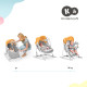 Шезлонг-гойдалка 5 в 1 Kinderkraft Nola Forest Yellow KBNOLA00YEL0000