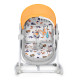 Шезлонг-гойдалка 5 в 1 Kinderkraft Nola Forest Yellow KBNOLA00YEL0000