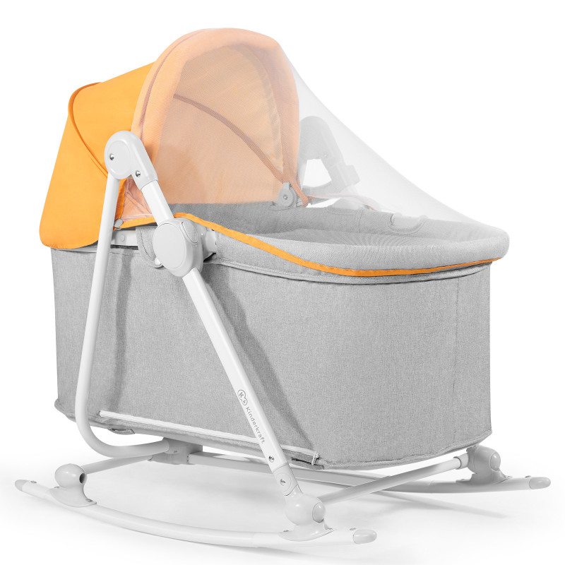 Шезлонг-гойдалка 5 в 1 Kinderkraft Nola Forest Yellow KBNOLA00YEL0000