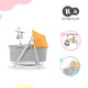 Шезлонг-гойдалка 5 в 1 Kinderkraft Nola Forest Yellow KBNOLA00YEL0000